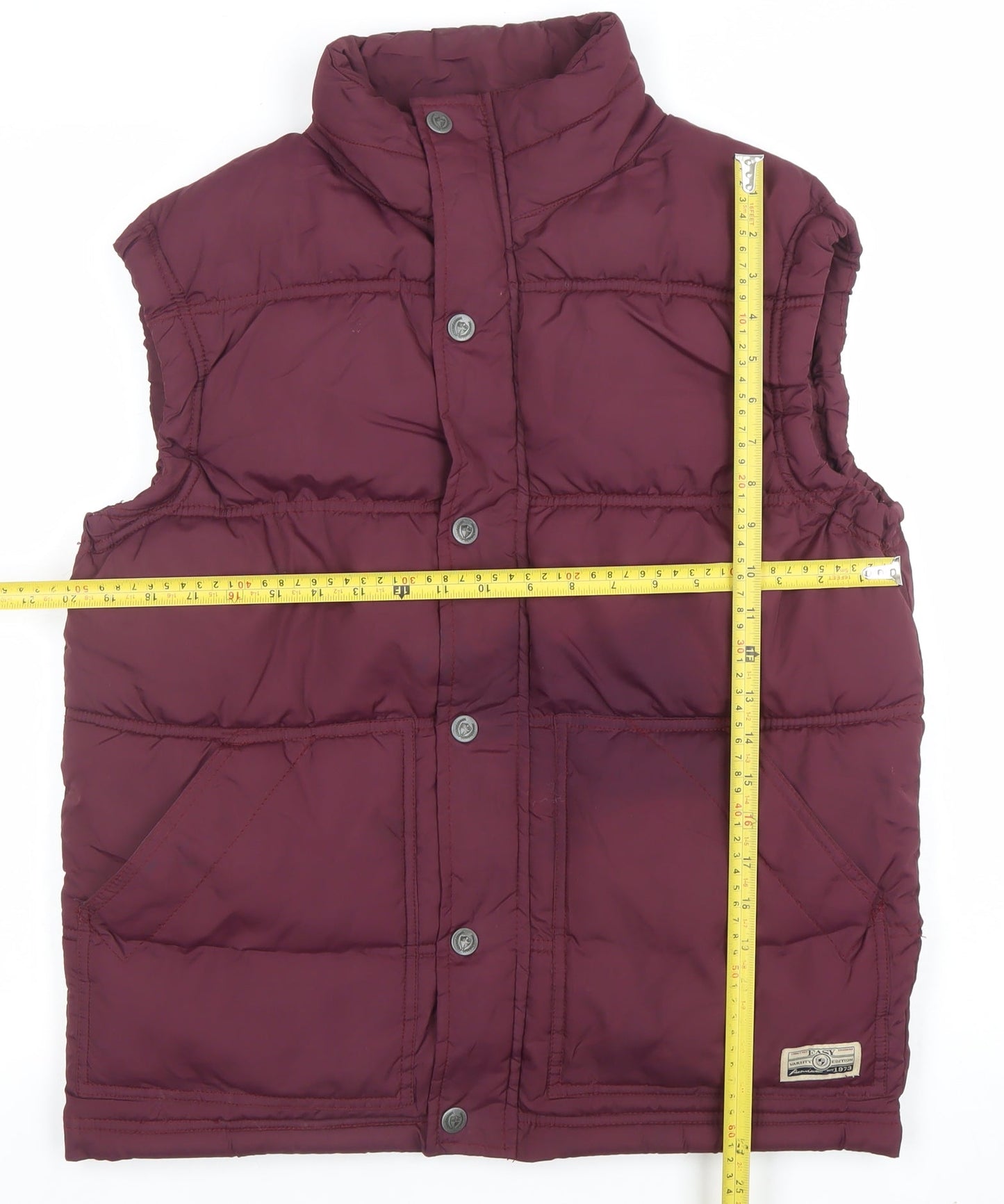 Mens UK Size S Easy Red Bodywarmer