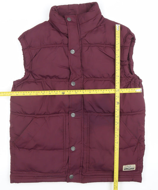 Mens UK Size S Easy Red Bodywarmer