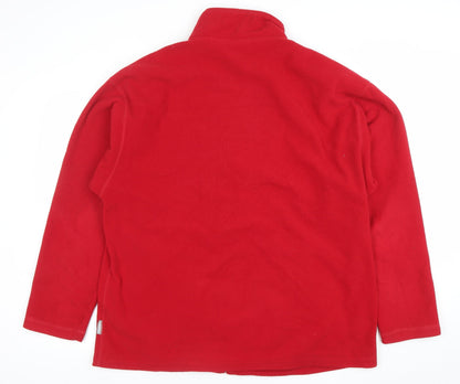 Mens UK Size L Reebok Red Basic Jacket