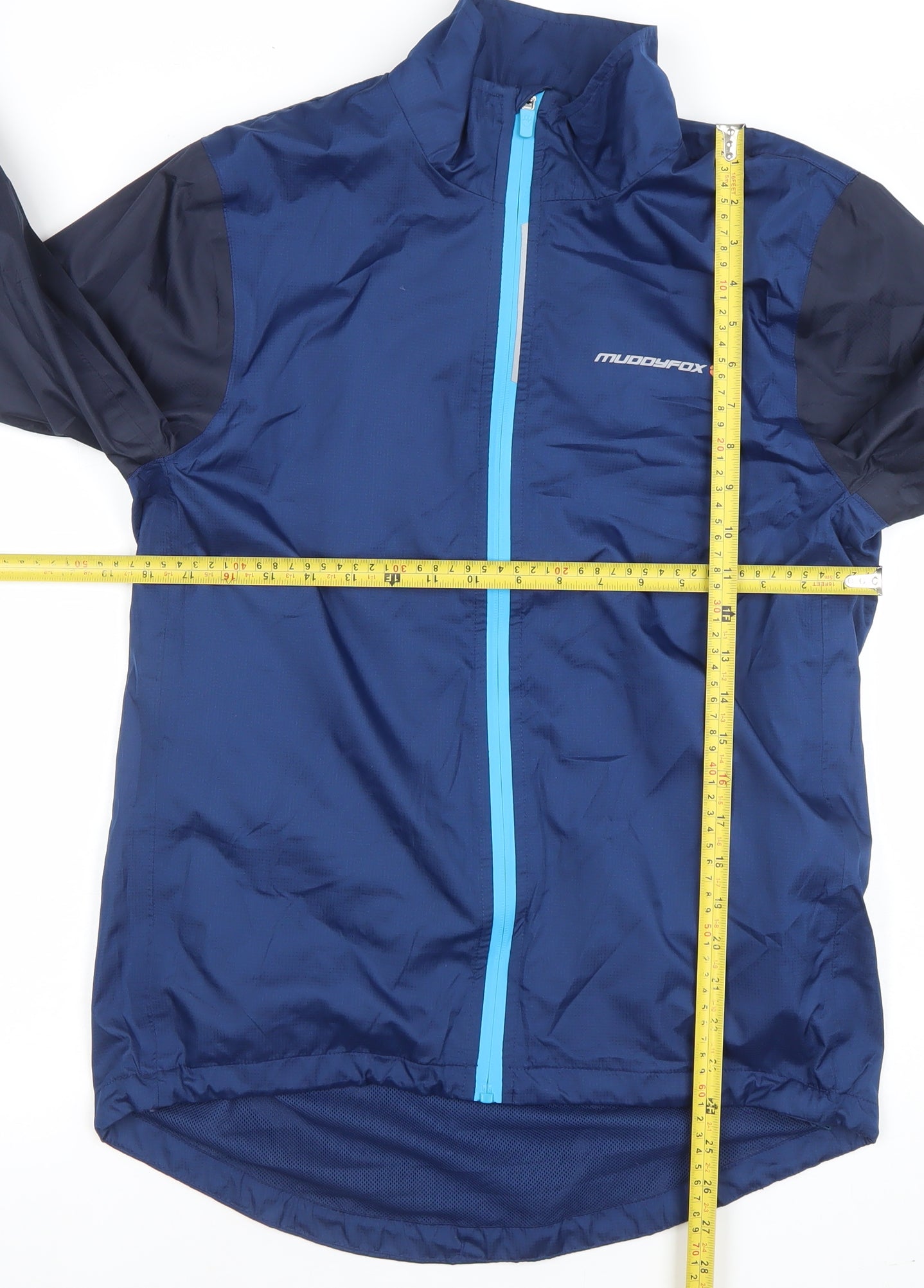 Mens UK Size S Muddyfox Blue Windbreaker Coat