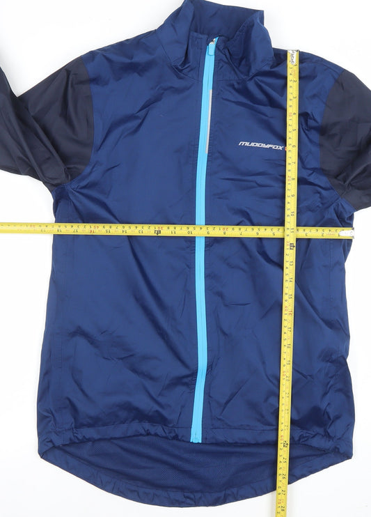 Mens UK Size S Muddyfox Blue Windbreaker Coat