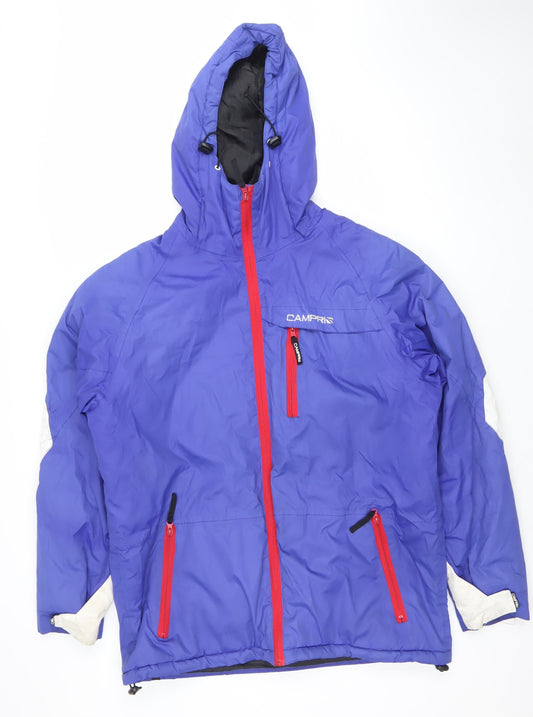 Mens UK Size L Campri Blue Ski Jacket