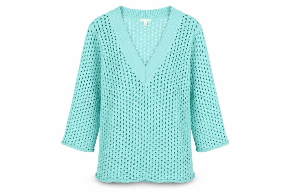 Womens UK Size L H&M Blue Pullover Jumper
