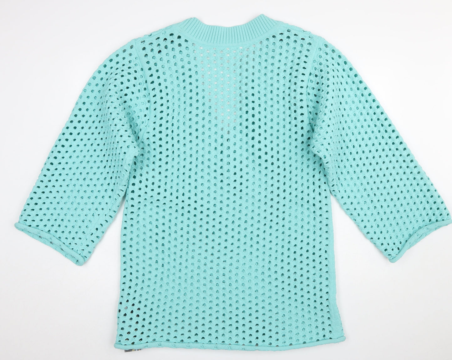 Womens UK Size L H&M Blue Pullover Jumper