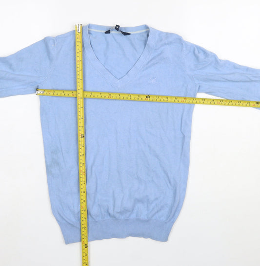 Womens UK Size 8 Crew Clothing Company Blue Pullover Jumper