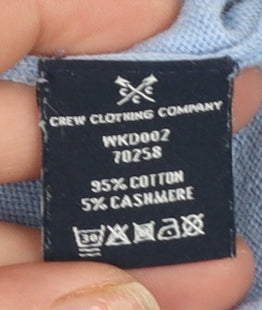 Womens UK Size 8 Crew Clothing Company Blue Pullover Jumper