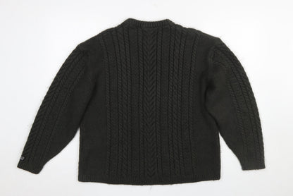 Womens UK Size M Levi's Black Pullover Jumper