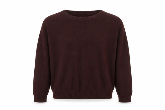 Womens UK Size M Brave Soul Brown Pullover Jumper