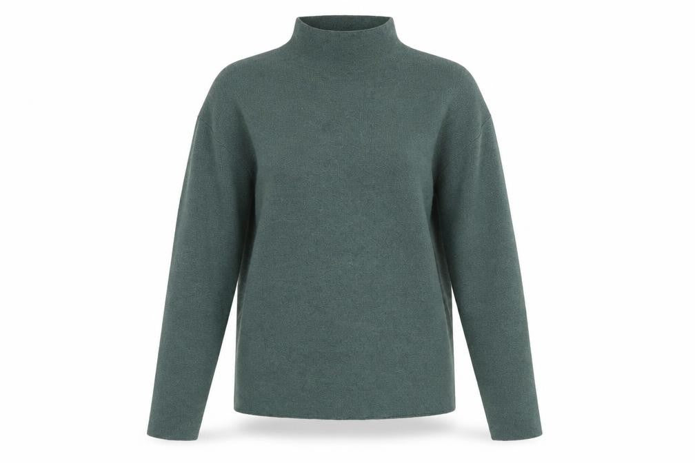Womens UK Size S Tahari Green Pullover Jumper