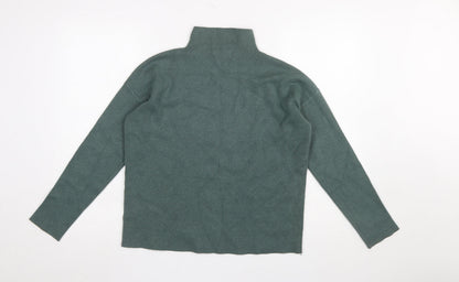 Womens UK Size S Tahari Green Pullover Jumper