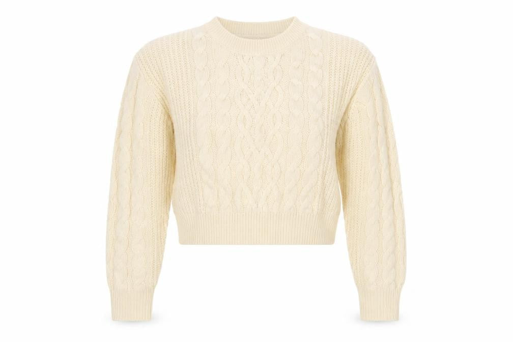Womens UK Size 12 Brave Soul Ivory Pullover Jumper