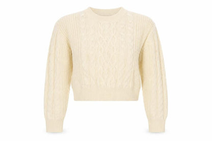 Womens UK Size 12 Brave Soul Ivory Pullover Jumper