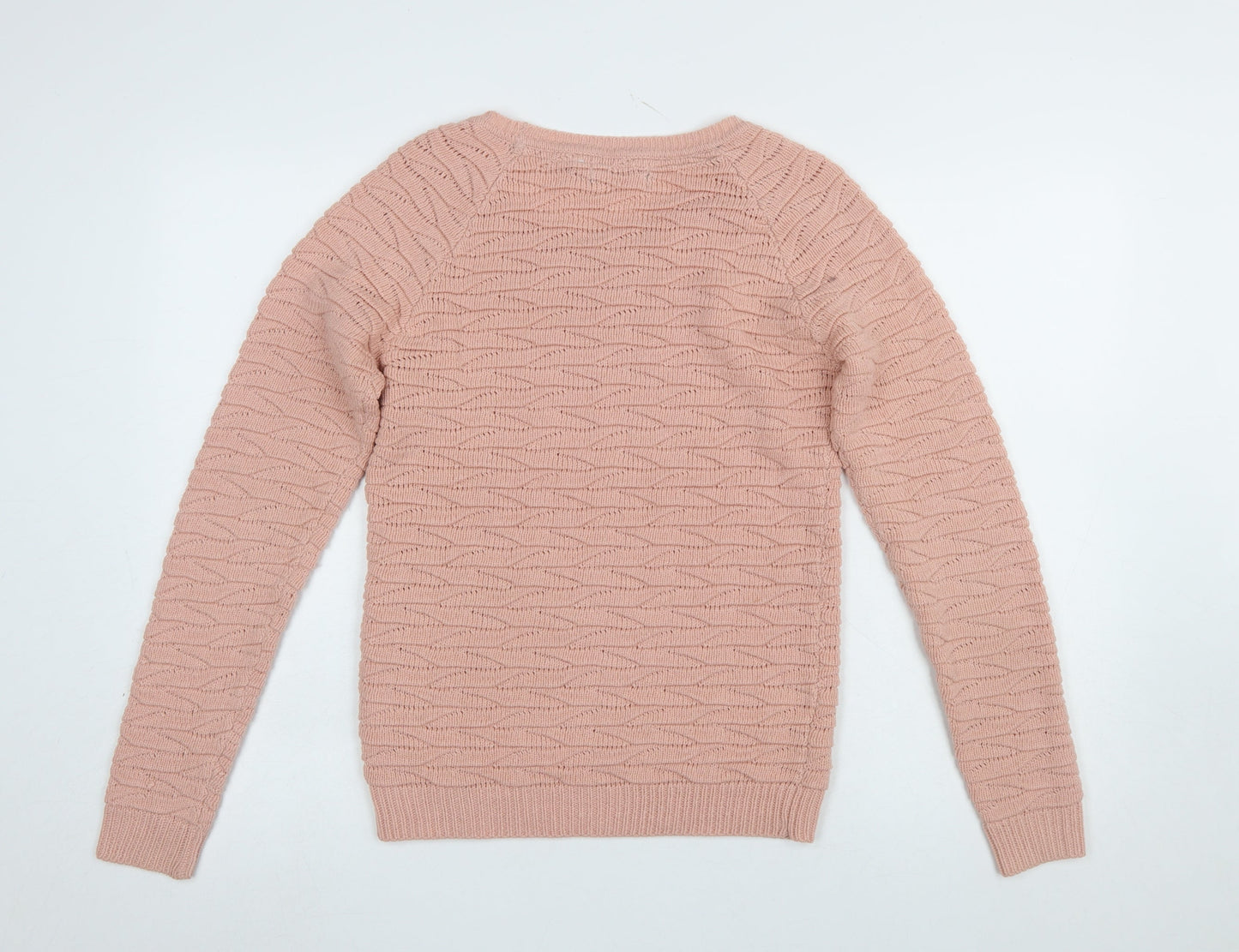 Womens UK Size 10 Lupa Pink Pullover Jumper