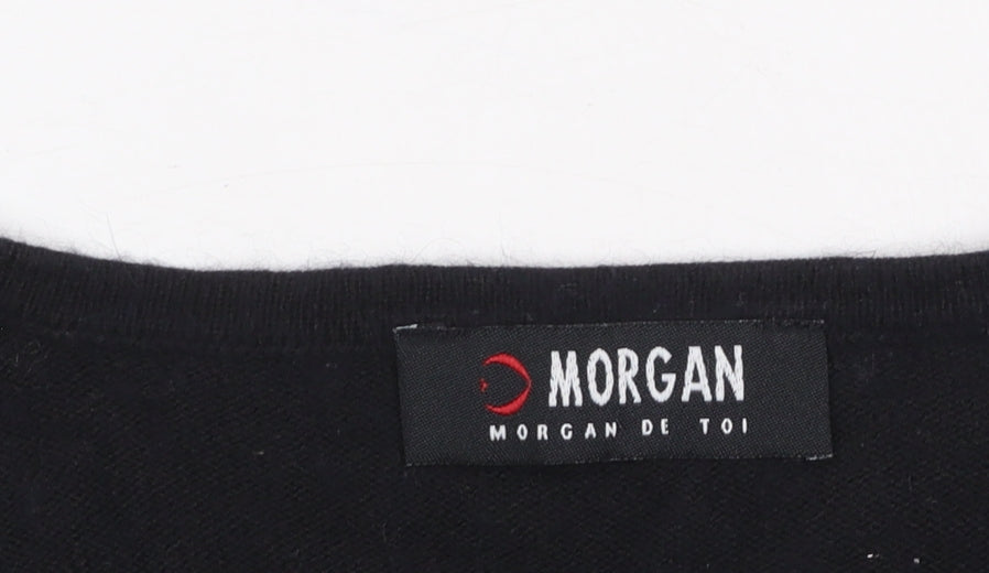 Womens UK Size M Morgan Black Pullover Jumper