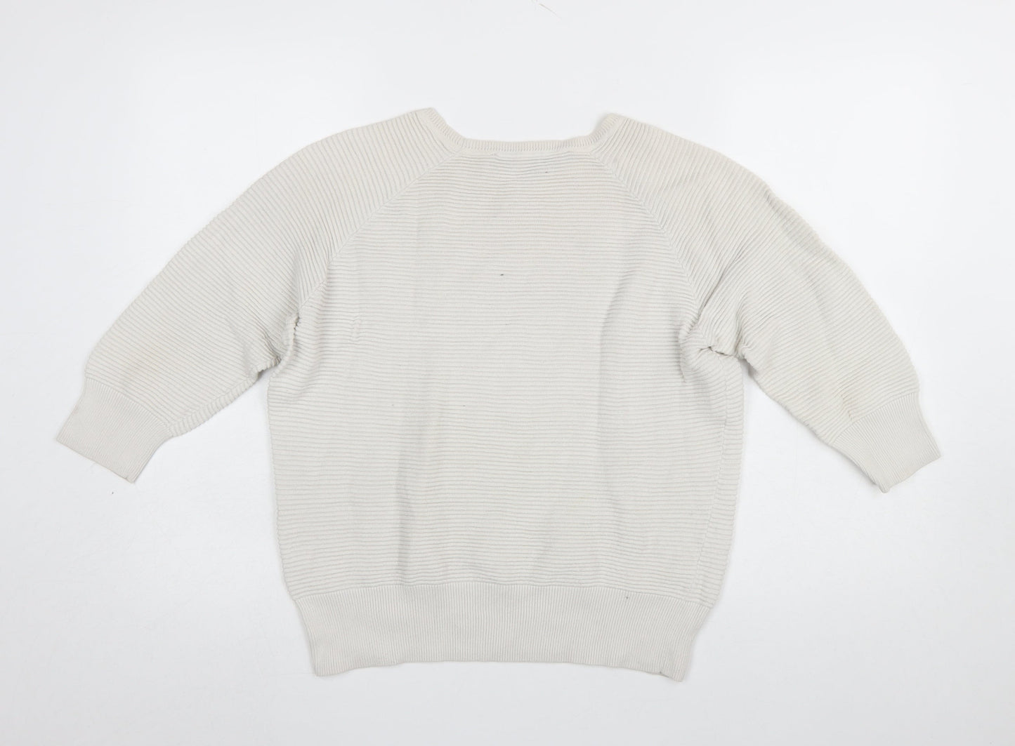Womens UK Size S French Connection Ivory Pullover Jumper