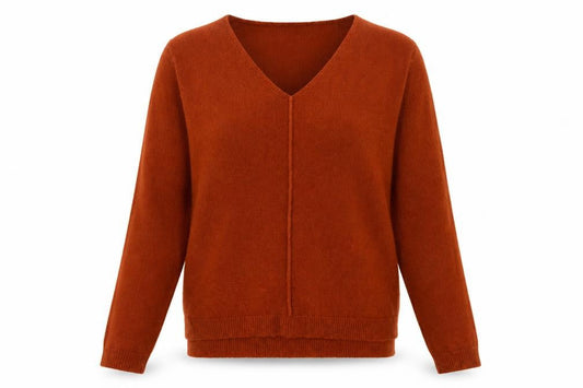 Womens UK Size S b.young Brown Pullover Jumper