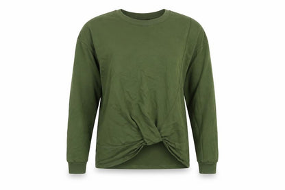 Womens UK Size 12 Very Green Pullover Sweatshirt