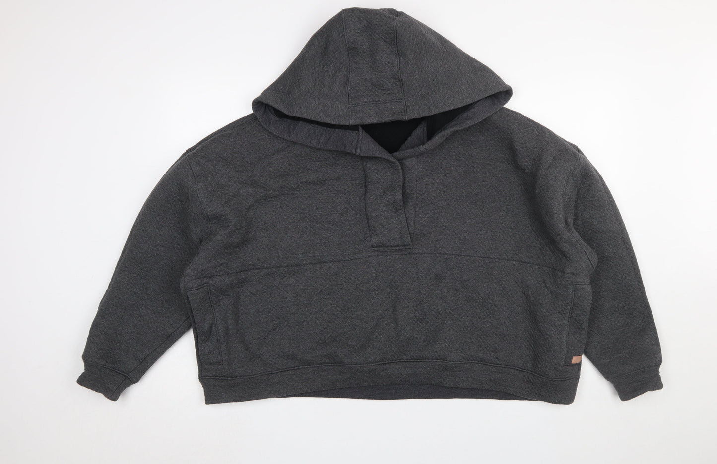 Womens UK Size XS Lunya Grey Pullover Hoodie