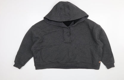 Womens UK Size XS Lunya Grey Pullover Hoodie