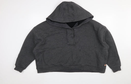 Womens UK Size XS Lunya Grey Pullover Hoodie