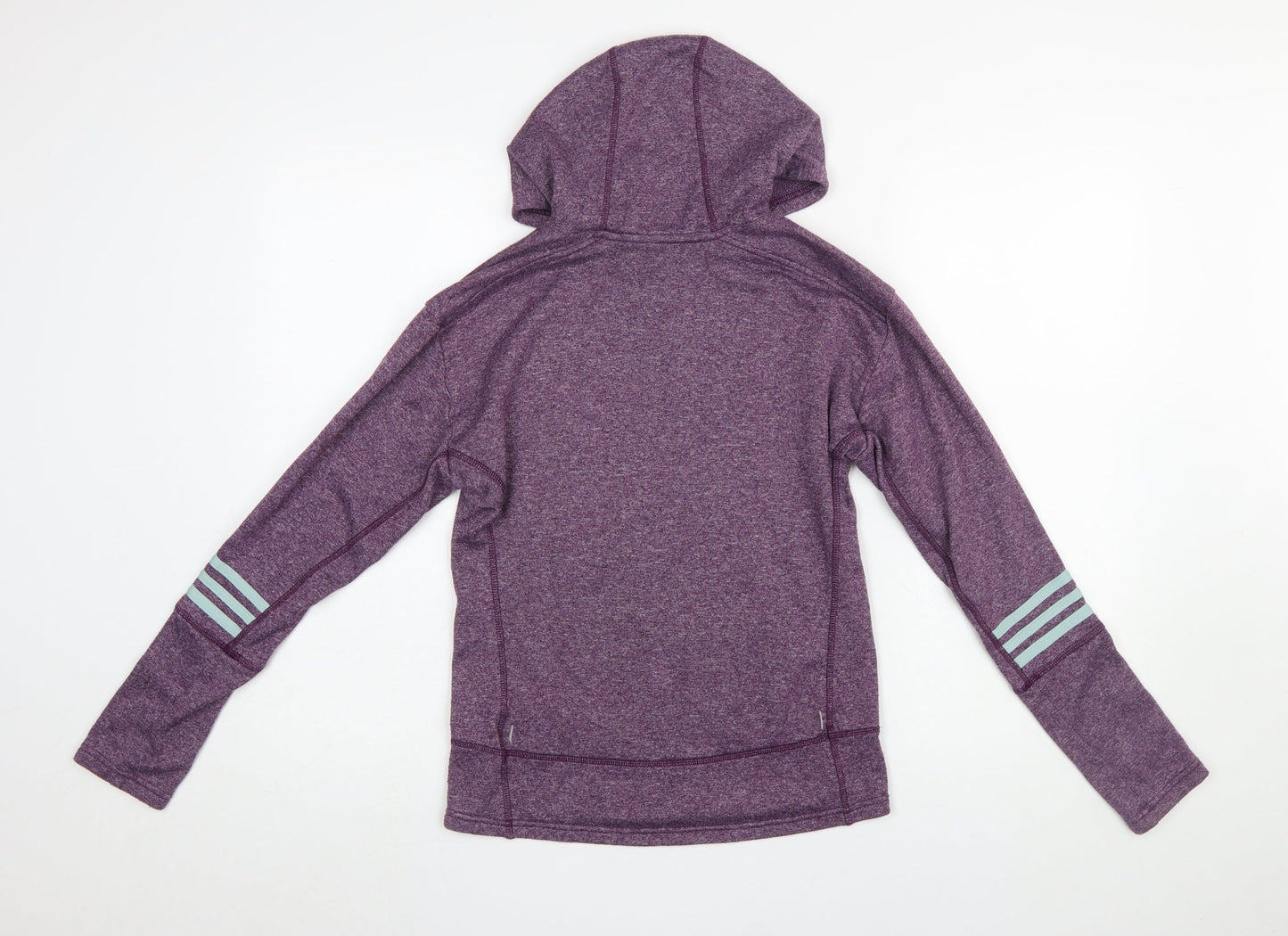 Womens UK Size XS adidas Purple Pullover Hoodie