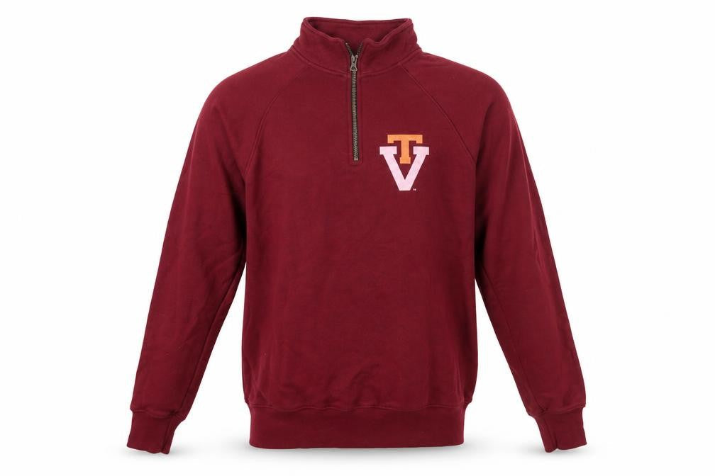 Mens UK Size M Homefield Red Pullover Sweatshirt