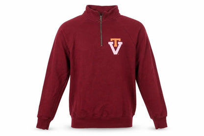Mens UK Size M Homefield Red Pullover Sweatshirt