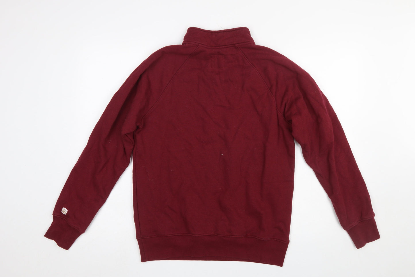 Mens UK Size M Homefield Red Pullover Sweatshirt