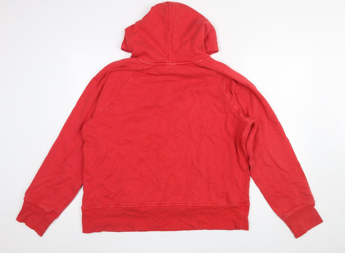Womens UK Size M Disney Red Pullover Hoodie