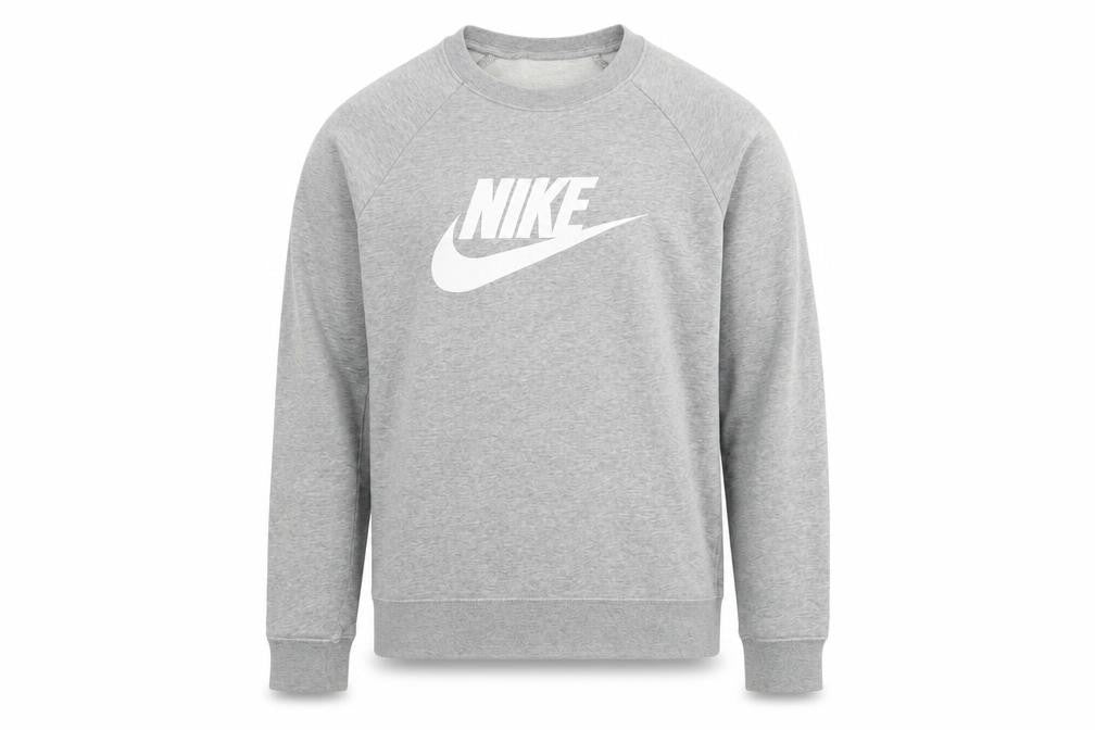 Mens UK Size M Nike Grey Pullover Sweatshirt