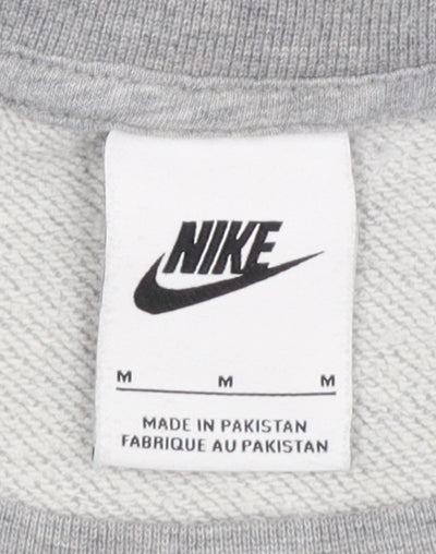 Mens UK Size M Nike Grey Pullover Sweatshirt