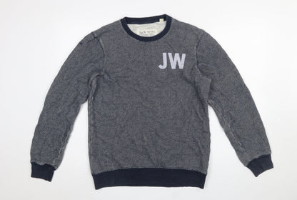 Mens UK Size M Jack Wills Blue Pullover Sweatshirt