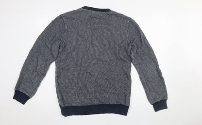 Mens UK Size M Jack Wills Blue Pullover Sweatshirt