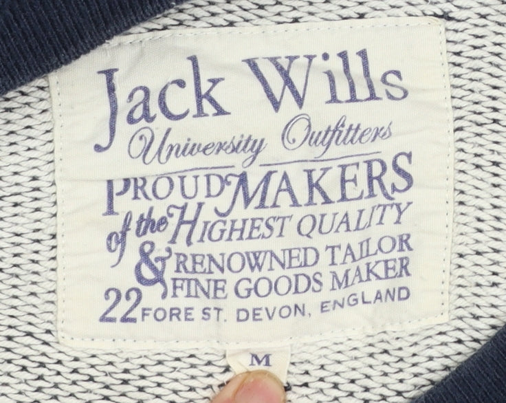 Mens UK Size M Jack Wills Blue Pullover Sweatshirt