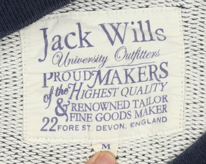 Mens UK Size M Jack Wills Blue Pullover Sweatshirt