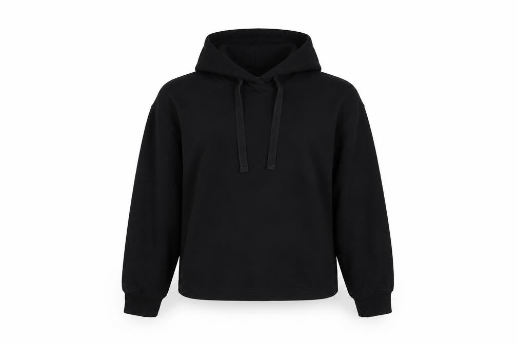 Womens UK Size M Old Navy Black Pullover Hoodie