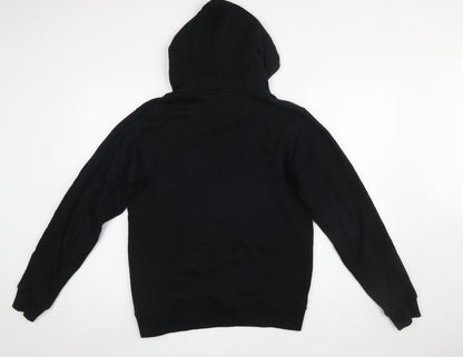 Mens UK Size M Last Sole Black Pullover Hoodie