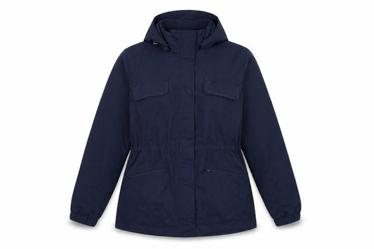 Womens UK Size L Lee Valley Blue Anorak Coat