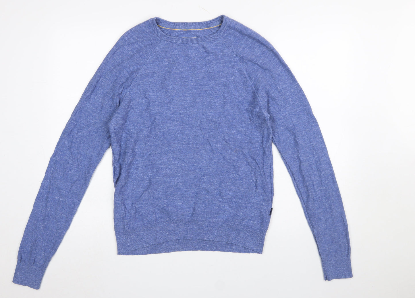 Mens UK Size S Fat Face Blue Pullover Jumper