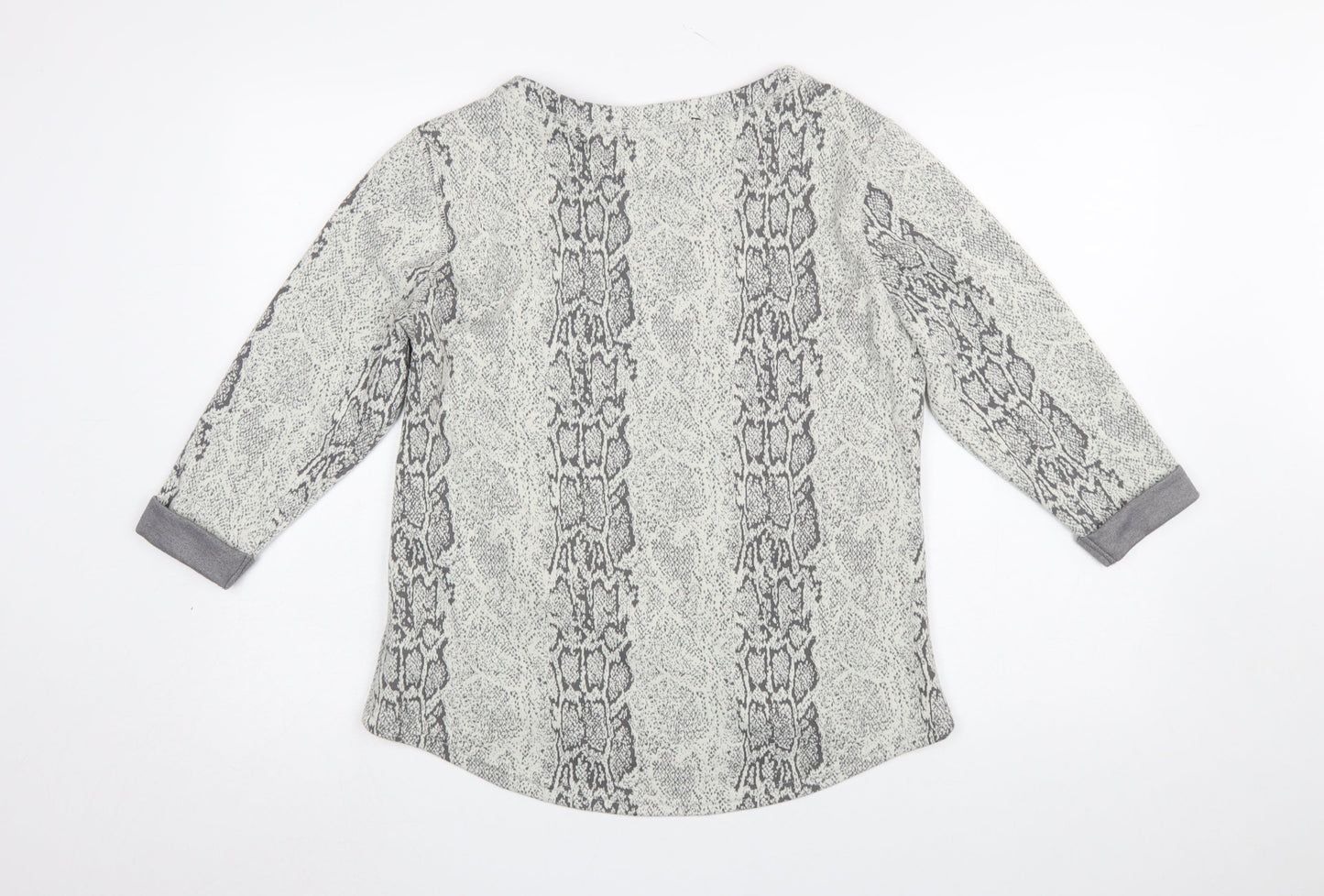 Womens UK Size 14 Marks and Spencer Grey Pullover Sweatshirt
