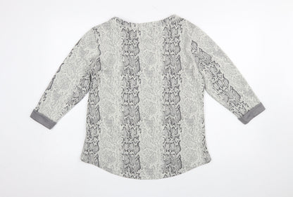 Womens UK Size 14 Marks and Spencer Grey Pullover Sweatshirt