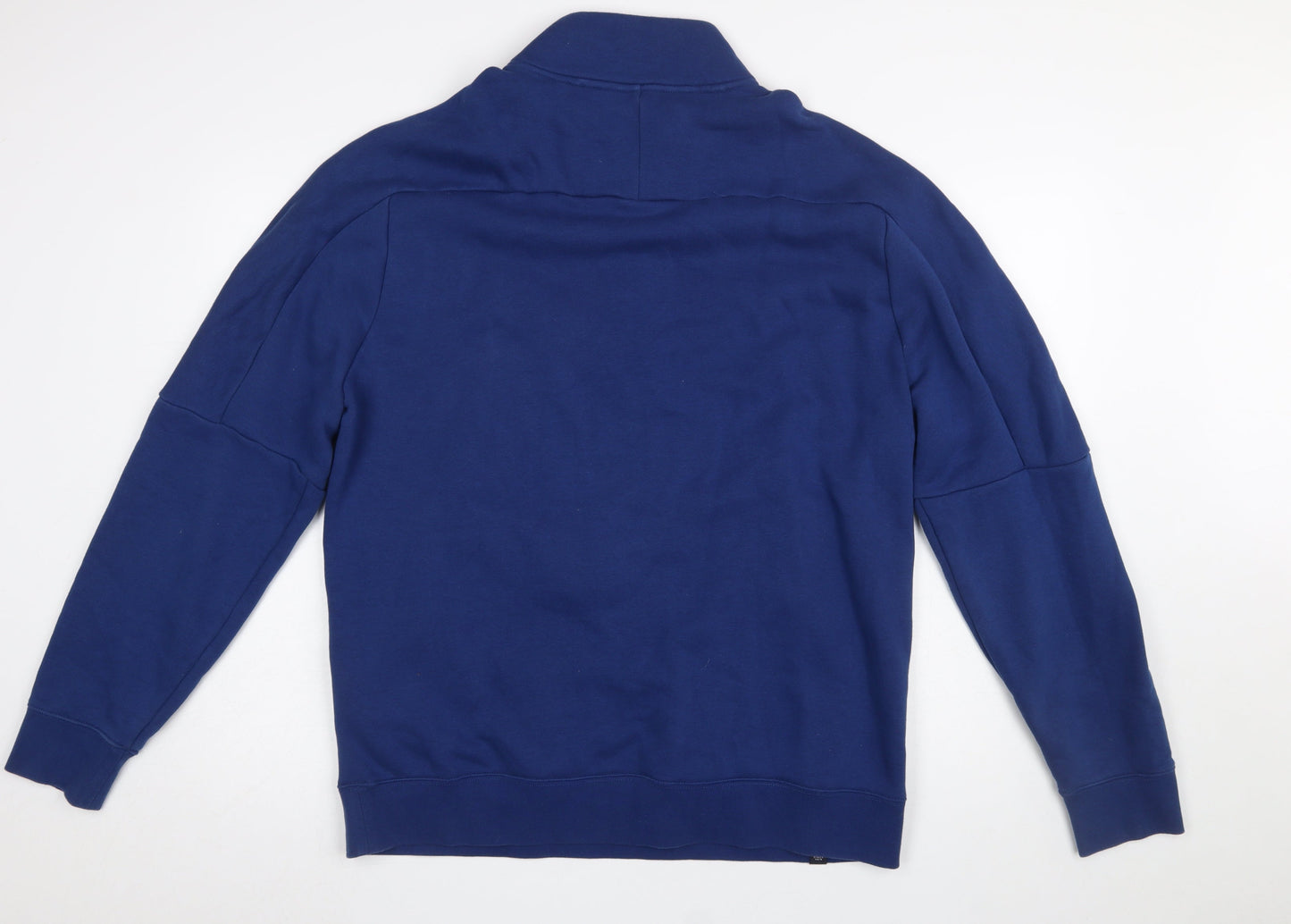 Mens UK Size XL Diesel Blue Henley Sweatshirt