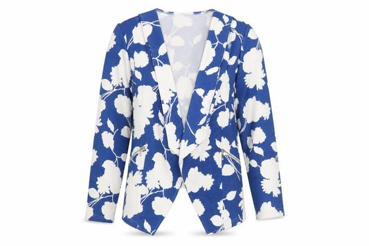 Womens UK Size 12 Klass Regular Blue Blazer