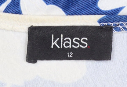 Womens UK Size 12 Klass Regular Blue Blazer