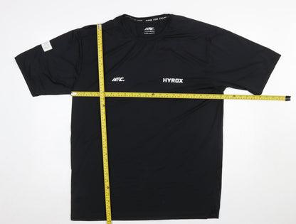 Mens UK Size 3XL MFC Black Gym & Training Running & Jogging CrossFit T-Shirt