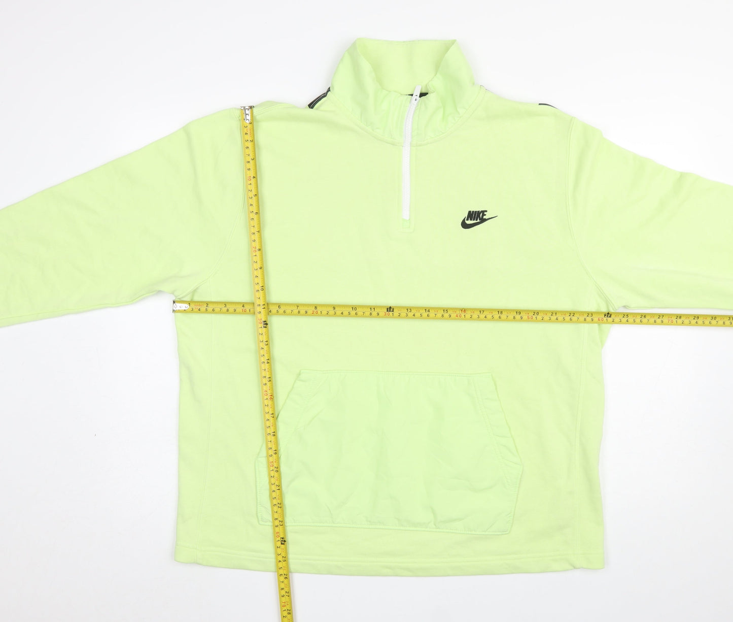 Mens UK Size L Nike Green Pullover Sweatshirt