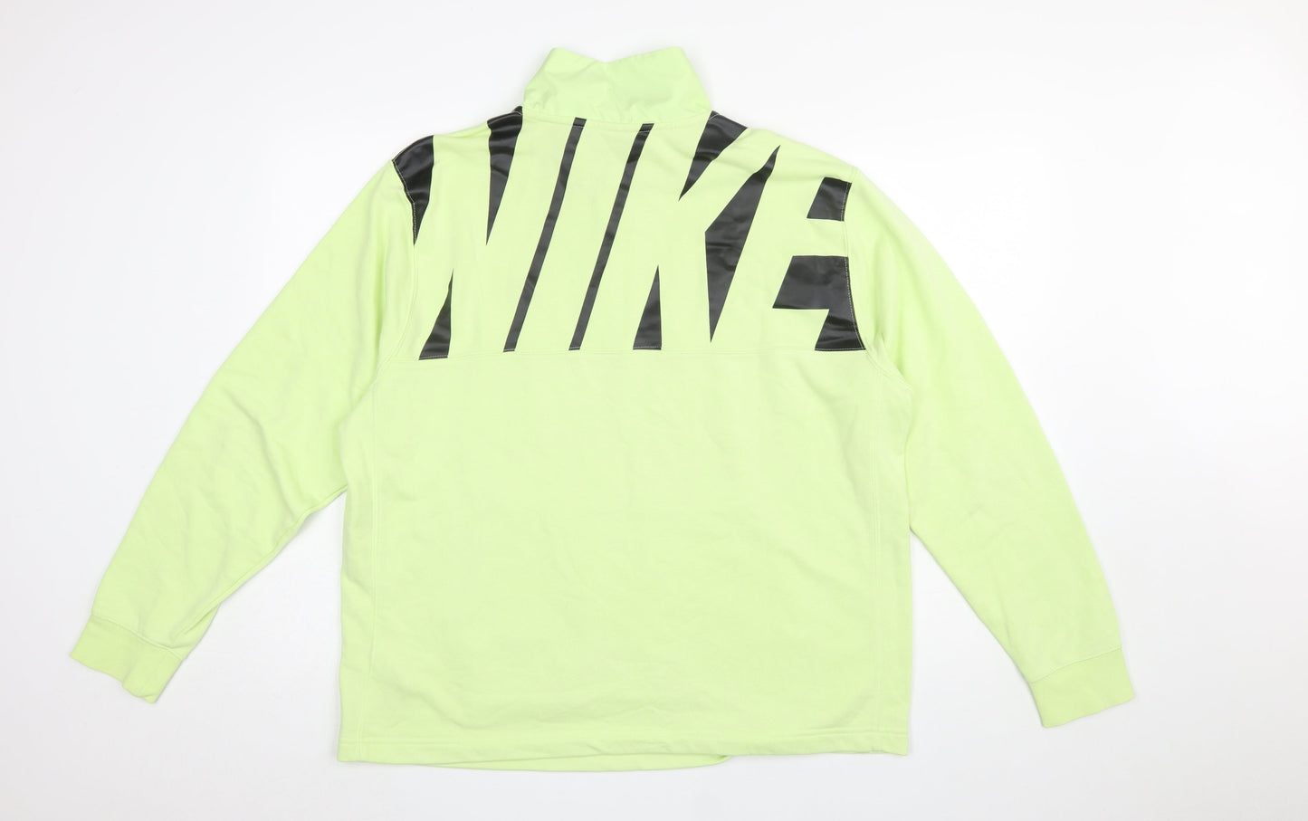 Mens UK Size L Nike Green Pullover Sweatshirt