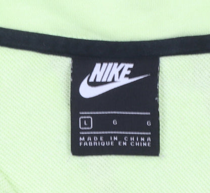 Mens UK Size L Nike Green Pullover Sweatshirt