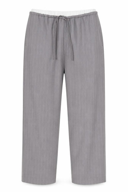 Womens UK Size L Only Regular Fit Casual Business Grey Trousers