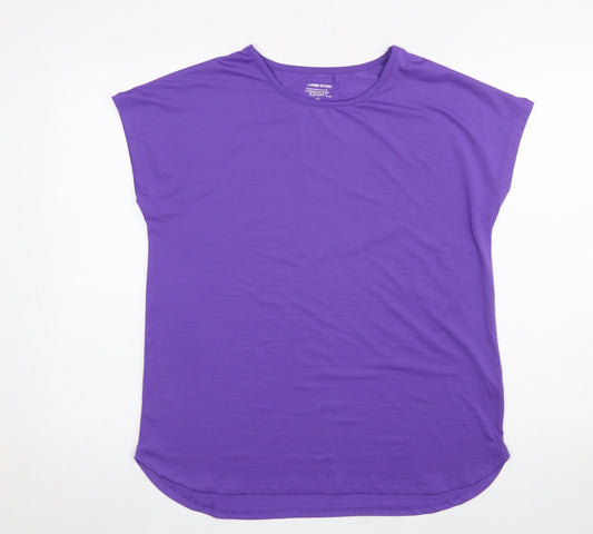 Womens UK Size S Dunnes Stores Purple Gym & Training Yoga Running & Jogging T-Sh